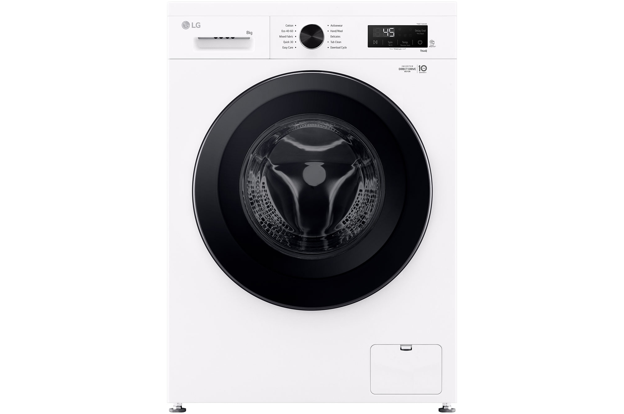 LG 9kg Front Load Washer with 6 Motion Inverter Direct Drive