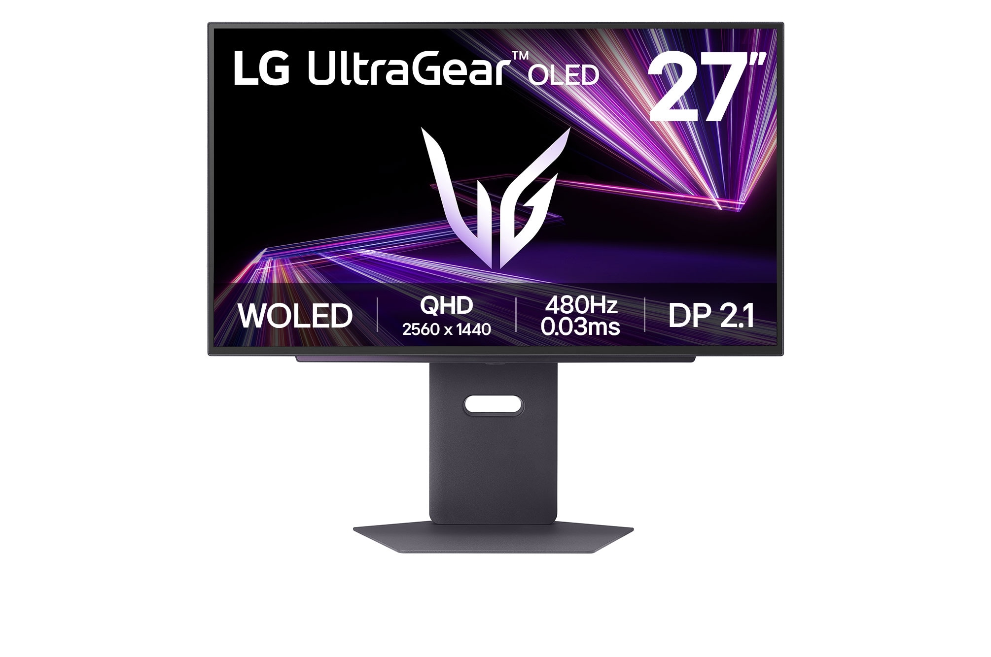 LG UltraGear 27" OLED QHD Gaming Monitor 480Hz